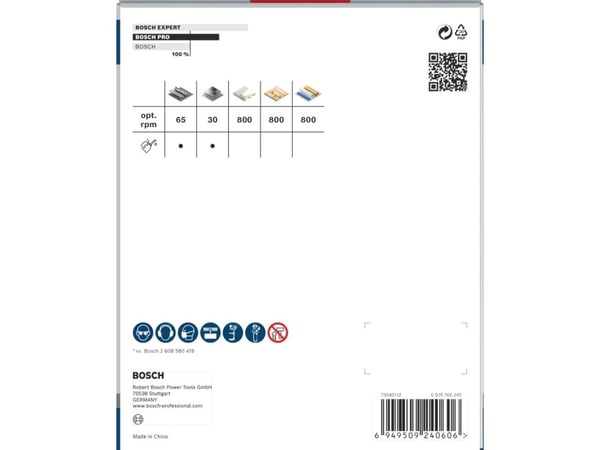 Bosch PRO Multi Material PC Plus, Yksi, Pora, Kipsilevy, Metalli, Kirjometalli, Muovi, Pehmeä puu, musta, Harmaa, Kobolttiteräs, Pikateräs-koboltti...
