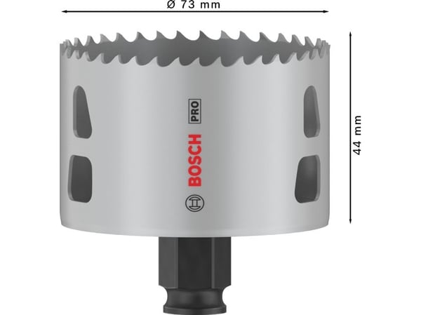 Bosch PRO Multi Material PC Plus, Yksi, Pora, Kipsilevy, Metalli, Kirjometalli, Muovi, Pehmeä puu, musta, Harmaa, Kobolttiteräs, Pikateräs-koboltti...