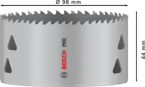 Bosch PRO Multi Material, Yksi, Pora, Kipsilevy, Metalli, Kirjometalli, Muovi, Pehmeä puu, Harmaa, Kobolttiteräs, Pikateräs-kobolttiseos (HSS-Co)