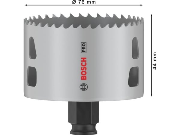 Bosch Pro hullsag PC HSS-BI Muti Material 76 2608594402 (2608594402)