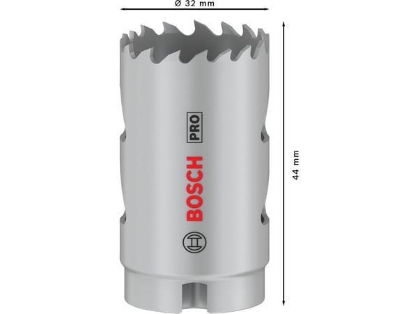 Bosch PRO Multi Material, Yksi, Pora, Kipsilevy, Metalli, Kirjometalli, Muovi, Pehmeä puu, Harmaa, Kobolttiteräs, Pikateräs-kobolttiseos (HSS-Co)