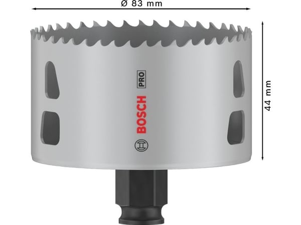 Bosch Pro hullsag PC HSS-BI Muti Material 83 2608594404 (2608594404)