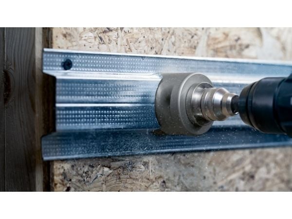 Bosch PRO Multi Material, Yksi, Pora, Kipsilevy, Metalli, Kirjometalli, Muovi, Pehmeä puu, Harmaa, Kobolttiteräs, Pikateräs-kobolttiseos (HSS-Co)