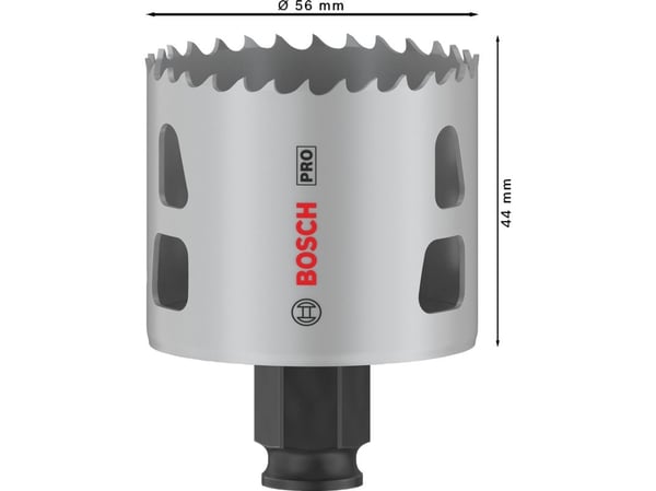 Bosch PRO Multi Material PC Plus, Yksi, Pora, Kipsilevy, Metalli, Kirjometalli, Muovi, Pehmeä puu, musta, Harmaa, Kobolttiteräs, Pikateräs-koboltti...