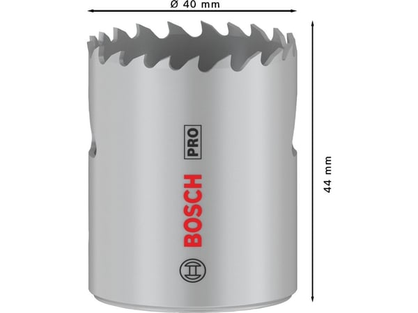 Bosch PRO Multi Material, Yksi, Pora, Kipsilevy, Metalli, Kirjometalli, Muovi, Pehmeä puu, Harmaa, Kobolttiteräs, Pikateräs-kobolttiseos (HSS-Co)