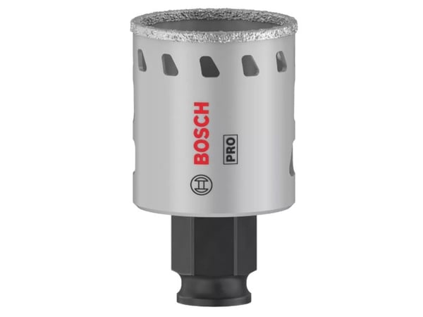 Bosch 2 608 901 559, Single, Borr, Mjukt? keramiskt väggkakel, Sten, Kakel, Svart, Grå, Hexskaft, 4 cm