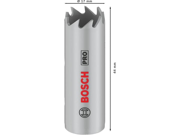 Bosch PRO Multi Material, Yksi, Pora, Kipsilevy, Metalli, Kirjometalli, Muovi, Pehmeä puu, Harmaa, Kobolttiteräs, Pikateräs-kobolttiseos (HSS-Co)