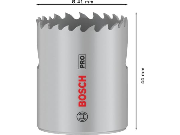 Bosch PRO Multi Material, Enkelt, Bor, Gips, Metall, Ikke-jernholdig metall, Plast, Mykt treverk, Grått, Koboltstål, Koboltlegert høyhastighetsstål...
