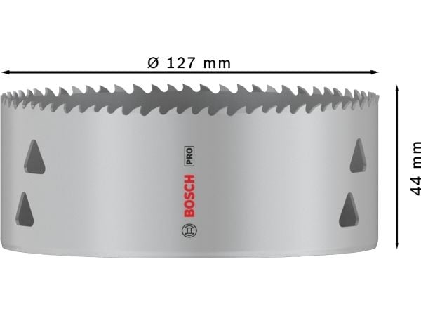Bosch PRO Multi Material, Yksi, Pora, Kipsilevy, Metalli, Kirjometalli, Muovi, Pehmeä puu, Harmaa, Kobolttiteräs, Pikateräs-kobolttiseos (HSS-Co)