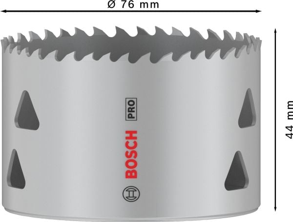 Bosch PRO Multi Material, Yksi, Pora, Kipsilevy, Metalli, Kirjometalli, Muovi, Pehmeä puu, Harmaa, Kobolttiteräs, Pikateräs-kobolttiseos (HSS-Co)