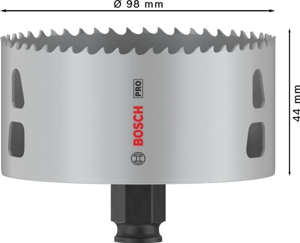 Bosch PRO Multi Material PC Plus, Yksi, Pora, Kipsilevy, Metalli, Kirjometalli, Muovi, Pehmeä puu, musta, Harmaa, Kobolttiteräs, Pikateräs-koboltti...