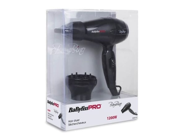 BaByliss BAB5510E matkahiuskuivain 1200 W Pro Bambino