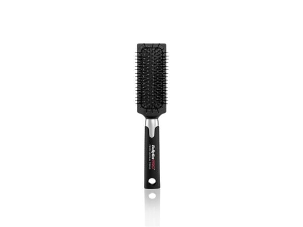Babyliss Pro profesjonell kam/hårbørste flat paddle tynn med nylonbørster
