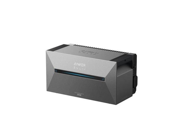 Anker SOLIX Solarbank 2 E1600 AC - Solar power system battery - AC 220/230/ DC 60 V - 2000 watt - 2000 VA - litium-jernfosfat - 100 Ah - 1600 Wh - ...