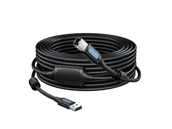 USB-kabel Vention USB-A till USB-B 3 m svart (COQBI)