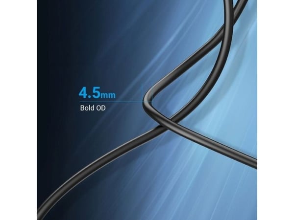 USB-kabel Vention USB-A till USB-B 3 m svart (COQBI)