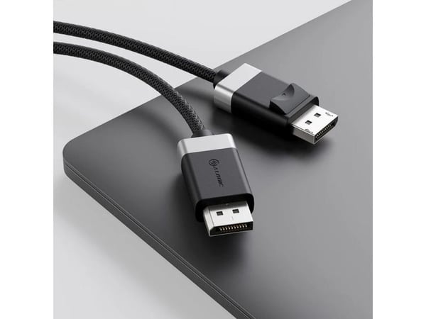 ALOGIC FUDP1-SGR, 1 m, DisplayPort, DisplayPort, Hanstik, Hanstik, Hanstik, 7680 x 4320 pikseliä