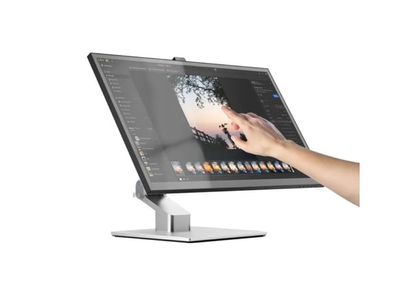 ALOGIC ACFS, Ruuvit, 68,6 cm (27"), 100 x 100 mm, Korkeudensäätö, Hopea