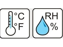 Technoline WA 3050, Innendørs, Temperatur- og fuktighetssensor, Frittstående, -30 - 50 °C, 20 - 100%, °C