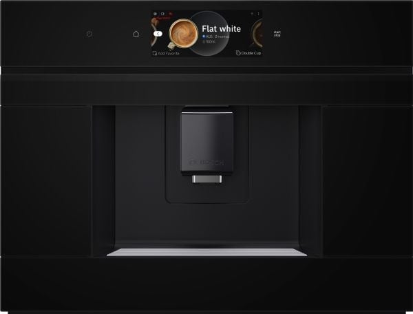 Bosch Series | 8 CTL7181B0 - Automatisk kaffemaskin - innebygd med melkeskummer - 19 bar - svart