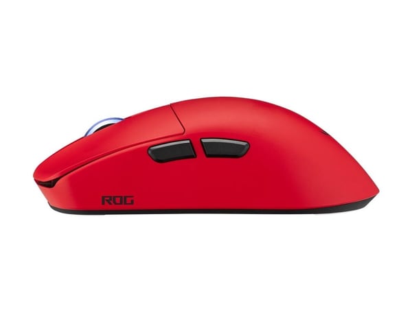 ASUS ROG Harp II Ace RED, oikeakätinen, optinen, langaton RF + Bluetooth + USB Type-A, 42000 dpi, punainen