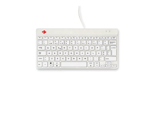 R-Go Tools RGOCOPTWDWH, kablet, USB, saksebryter, QWERTY, hvit