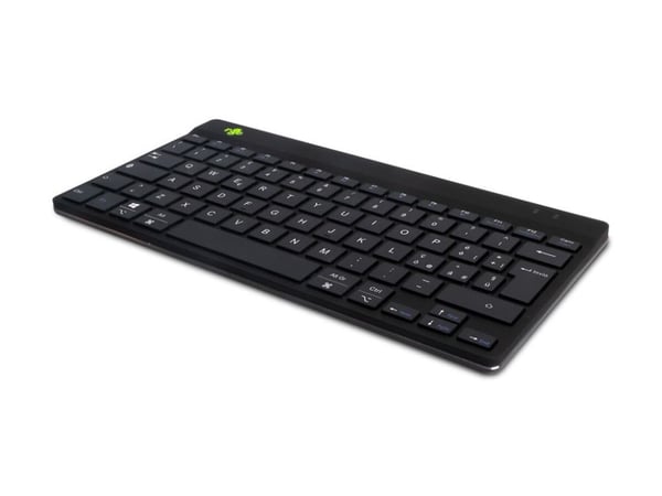 R-Go Compact Break - Tastatur - with integrated break indicator - trådløs - Bluetooth 5.0 - QWERTY - Italiensk - svart