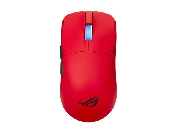 ASUS ROG Harp II Ace RED, oikeakätinen, optinen, langaton RF + Bluetooth + USB Type-A, 42000 dpi, punainen