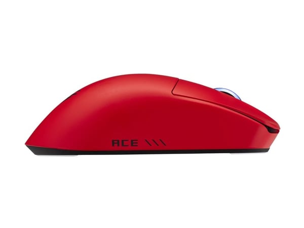 ASUS ROG Harp II Ace RED, oikeakätinen, optinen, langaton RF + Bluetooth + USB Type-A, 42000 dpi, punainen