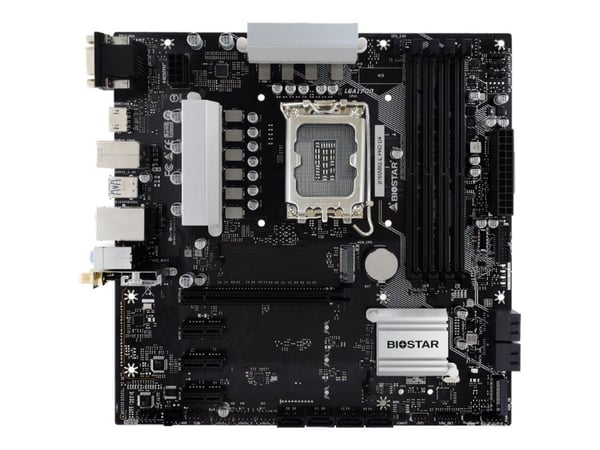 Biostar B760MX2-E Pro D4 - 6.0 - hovedkort - micro ATX - LGA1700-sokkel - B760 Chipset - 2.5 Gigabit LAN - innbygd grafikk (CPU kreves) - HD-lyd (8...