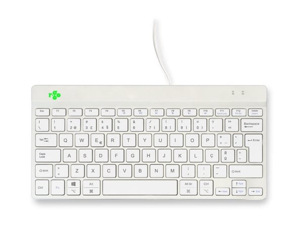 R-Go Tools RGOCOPTWDWH, kablet, USB, saksebryter, QWERTY, hvit