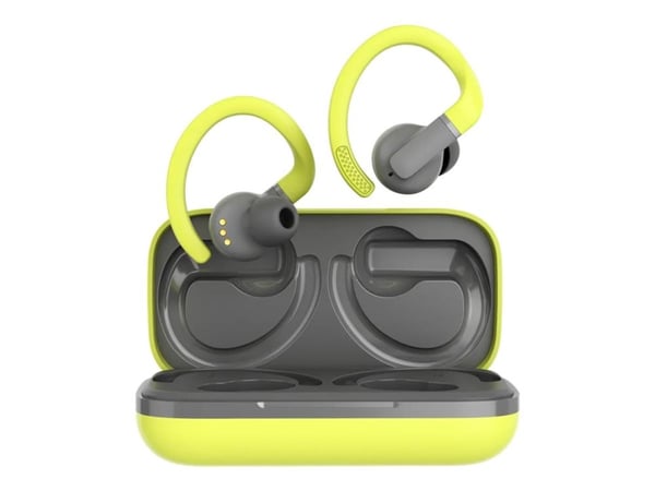 Canyon OnRun 11 Sport - True wireless-hodetelefoner med mikrofon - i øret - over-øret-montering - Bluetooth - grønn