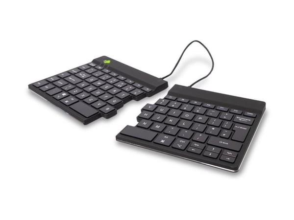 R-Go Tools R-Go Split Break, Mini, langaton, Bluetooth, saksinäppäinkytkin, QWERTY, musta