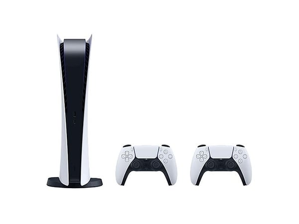 Sony Playstation 5 Slim Digital, PlayStation 5, Svart, Vit, 16384 MB, GDDR6, 448 GB/s, AMD