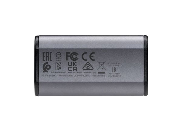 ADATA SE880 - SSD - 2 TB - ekstern (bærbar) - USB 3.2 Gen 2x2 (USB-C kontakt) - titangrå