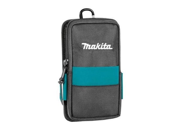 Makita - Veske XL-størrelse for mobiltelefon - polyester - svart, blå - opp til 7"