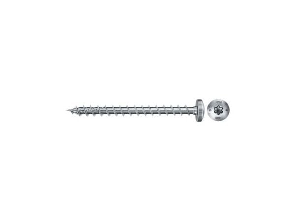 Fischer 670441, Skru, Metall, Tre, Generell nytte, Full tråd, Torx