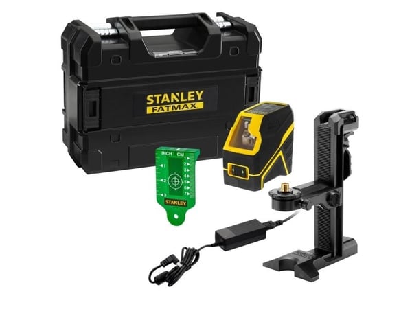 Stanley FMHT77595-1, 30 m, 3 mm/m, 50 m, 5 s, Horisontal/vertikal, Grønn