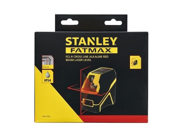 Stanley FMHT77585-1, 15 m, 3 mm/m, 50 m, 5 s, Horisontal/vertikal, Rød