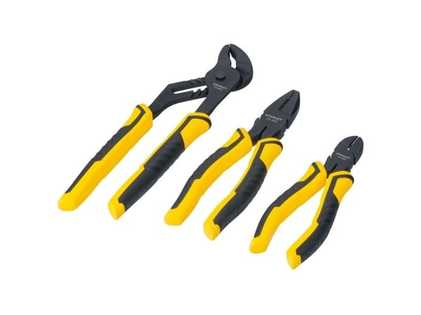 STANLEY ControlGrip - Tångsats - 3 delar