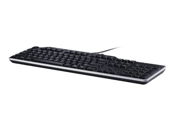 KB-522 USB-kablet multimedietastatur for bedrifter, svart