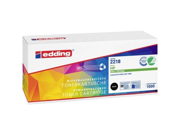 Edding EDD-2218, 1000 sivua, musta, 1 kpl