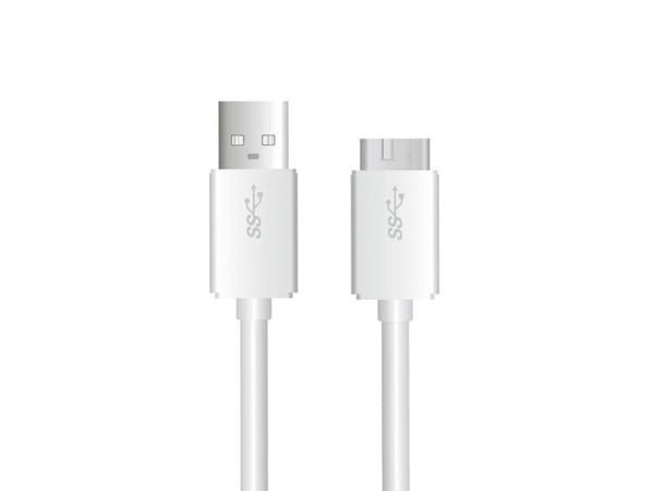 i-Media - USB-kaapeli - Micro-USB Type B (han) til USB Type A (han) - USB 3.0 - 1 m - 1 m