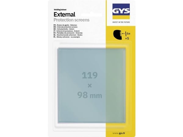 Toolit EXPERT 11 RACER 5 stk. 040823 reservedel til sveisemaske