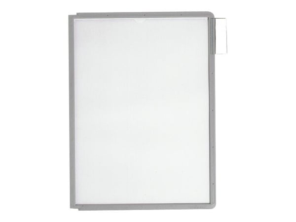 Durable 5606-10, Ramme, Grå, Polypropylen (PP), A4