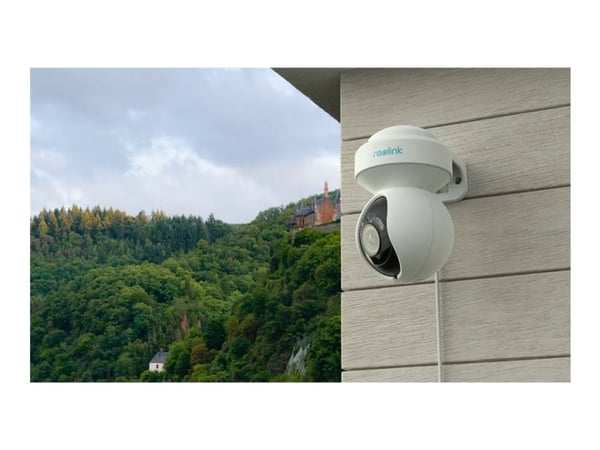 Reolink E Series E540 - Nettverksovervåkingskamera - PTZ - utendørs - værbestandig - farge (Dag og natt) - 5 MP - 2560 x 1920 - motorisert - lyd - ...