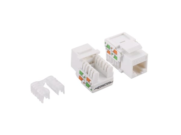LogiLink NK4006, RJ-45, UTP, 5e, Vit, EIA/TIA 568A-5, 20 g