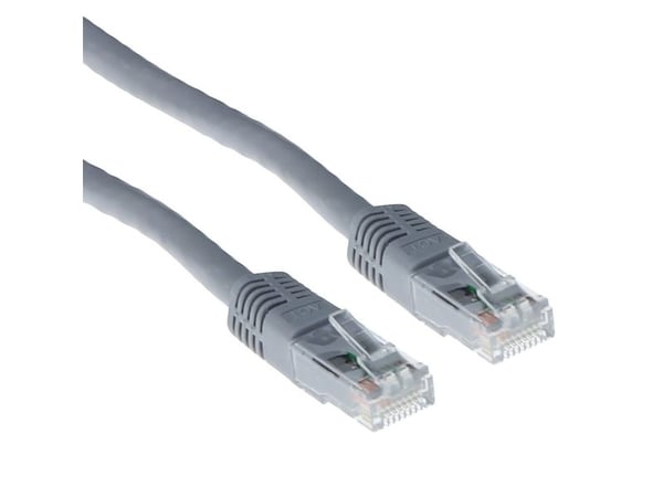 Grå 20 meter U/UTP CAT5E patchkabel med RJ45-kontakter