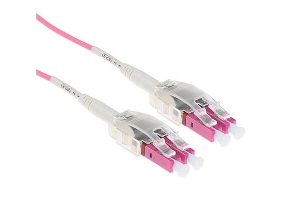 ACT RL8452 fiberoptisk nätverkskabel 0,25 m LSZH OM4 LC, violett (RL8452)