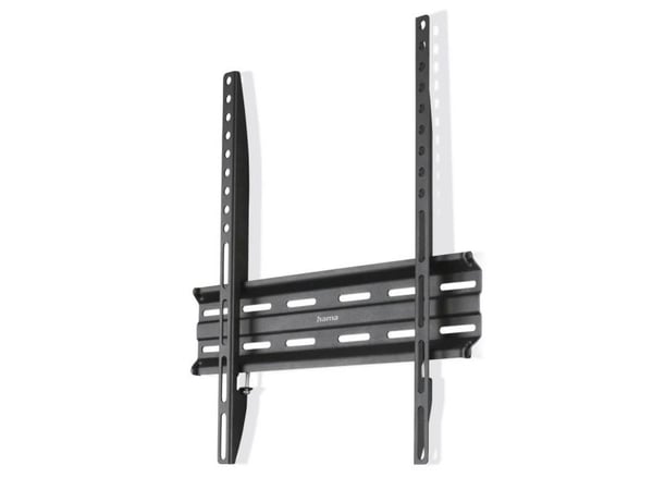 Hama - Monteringssats (väggfäste) - fixerad - för LCD-display - stål - svart - skärmstorlek: 32"-65"